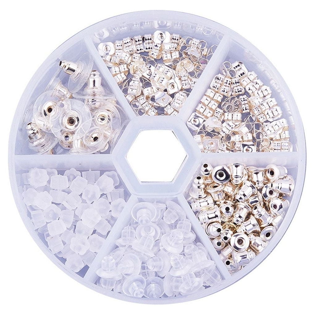 JTWEB Earring, Copper and Plastic, 2.5 mm, 260 Count