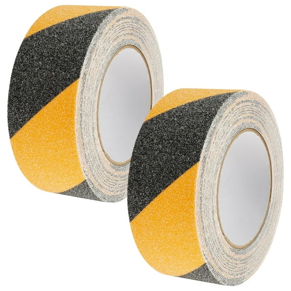 Wrvxzio 2Roll Anti Slip Tape with PVC 2" x 33Ft Frosted Non Slip Tape Safety Multi Purpose Design for Stairs Steps Floors