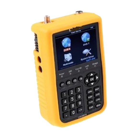 Ws-6909 3.5'' DVB-S&DVB-T Combo Signal Finder 6909 Satellite&Terrestrial Signal Meter ,Portable Carrying