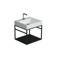 thumbnail image 1 of Ws Bath Collections Cento 3530+9247.31 Cento 19-11/16" Rectangular Brass And Ceramic, 1 of 1