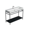 thumbnail image 1 of Ws Bath Collections Cento 3534+9245.31 Cento 47-3/16" Rectangular Brass And Ceramic, 1 of 1
