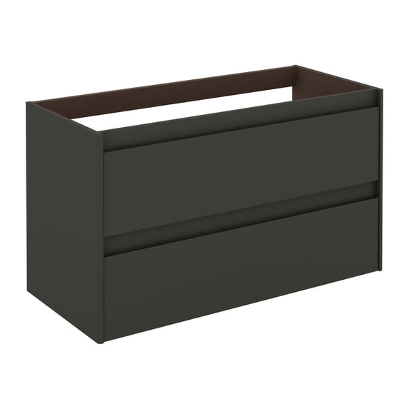 Ws Bath Collections Ambra 100 AN Base Ambra 40" Single Wall Mounted Vanity Cabinet Only -