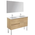 thumbnail image 1 of Ws Bath Collections Ambra 120F DBL Pack 1 NO Ambra 48" Free Standing Double Basin Vanity, 1 of 3