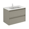 thumbnail image 1 of Ws Bath Collections AMBRA 80 SM Ambra 32" Wall Mounted Single Basin Vanity Set - Matte, 1 of 1