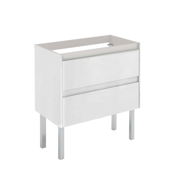 Ws Bath Collections Ambra 80F WM Base Ambra 31" Single Free Standing Vanity Cabinet Only -