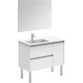 thumbnail image 1 of Ws Bath Collections Ambra 90F Pack 1 Ambra 36" Free Standing Single Basin Vanity Set -, 1 of 3