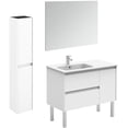 thumbnail image 1 of Ws Bath Collections Ambra 90F Pack 2 WG Ambra 36" Free Standing Single Basin Vanity Set -, 1 of 3