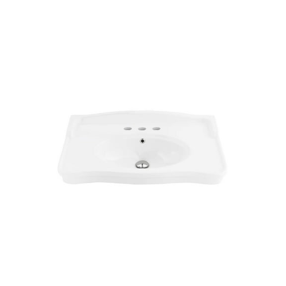 Ws Bath Collections Antique An 080.03 Antique 31-1/2" Rectangular Ceramic Wall Mounted