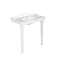 thumbnail image 1 of Ws Bath Collections Antique AN 100.03+270 Antique 39-3/8" Rectangular Ceramic Console, 1 of 1