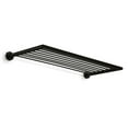 thumbnail image 1 of Ws Bath Collections Baketo 5216.22 Baketo 23-5/8" Solid Brass Towel Rack - Black, 1 of 1