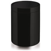 Ws Bath Collections Basket 5359 Waste Paper Basket - Black