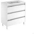 thumbnail image 1 of Ws Bath Collections Belle 80 Belle 32" Free Standing Single Vanity Set - White, 1 of 2