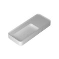 thumbnail image 1 of Ws Bath Collections Cameo 120.50.00 Cameo 47-3/16" Rectangular Ceramic Vessel / Wall, 1 of 1