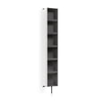 thumbnail image 1 of Ws Bath Collections Ciacole 8058 Ciacole 69" Metal Rotating Cabinet - Grey, 1 of 1