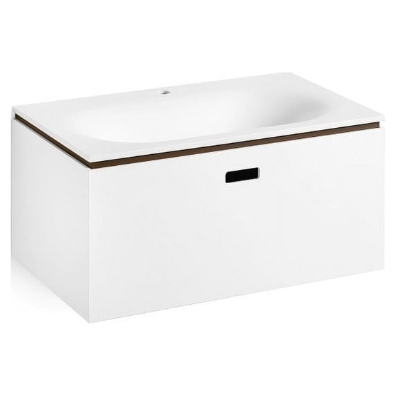 Ws Bath Collections Ciacole 8062.14 Ciacole 30" Wall Mounted Single Basin Vanity Set -