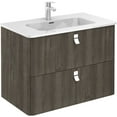 thumbnail image 1 of Ws Bath Collections Concert 80 SA Concert 32" Wall Mounted Single Basin Vanity Set - Wood, 1 of 2