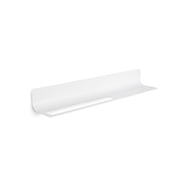Ws Bath Collections Curva 5149.09 Curva 31-1/2" Aluminum Bathroom Shelf - White