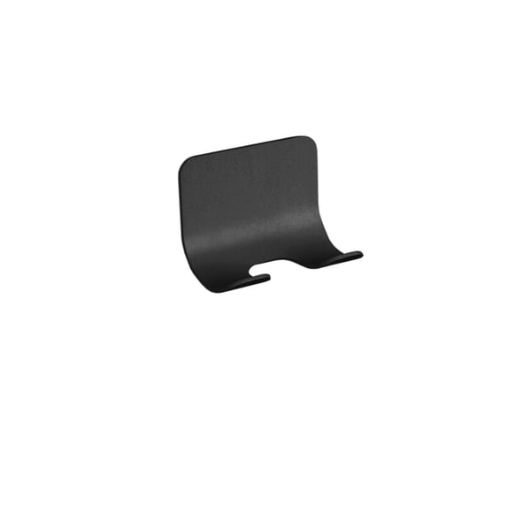 Ws Bath Collections Curva 5150.18 Curva Robe Hook - Black