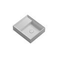 thumbnail image 1 of Ws Bath Collections Cut 38.45.00 WG Cut 17-11/16" Rectangular Ceramic Vessel Bathroom Sink, 1 of 1