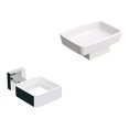 thumbnail image 1 of Ws Bath Collections Dado 61201.29+61222.09 Dado Wall Mounted Soap Dish - Chrome, 1 of 1