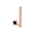 thumbnail image 1 of Ws Bath Collections Dado 61206.34 Dado Wall Mounted Toilet Paper Holder - Rose Gold, 1 of 1