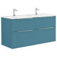 thumbnail image 1 of Ws Bath Collections Dalia C120D.100 IM Dalia 48" Wall Mounted Double Basin Vanity Set -, 1 of 1