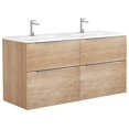 thumbnail image 1 of Ws Bath Collections Dalia C120D.100 NO Dalia 48" Wall Mounted Double Basin Vanity Set -, 1 of 1