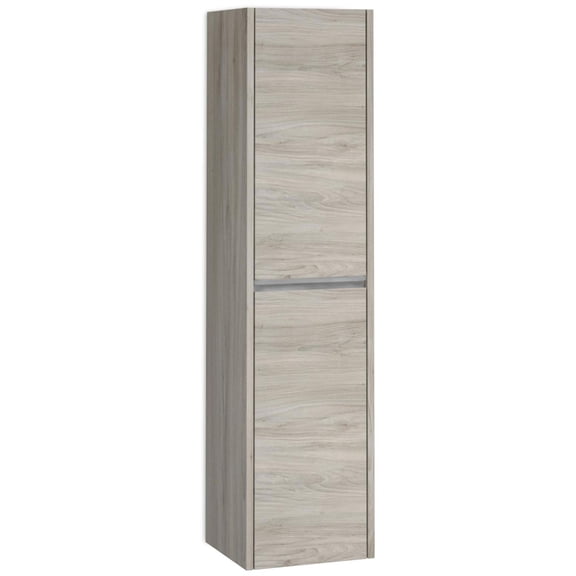 Ws Bath Collections Dalia Col01 Dalia 55-1/8" Engineered Wood Wall Mounted Linen Tower -