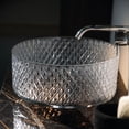 thumbnail image 1 of Ws Bath Collections Emilie 731 Glamorous 14-3/8" Circular Glass Vessel Bathroom Sink -, 1 of 1