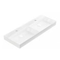 thumbnail image 1 of Ws Bath Collections Energy 120.01 Energy 47-3/16" Rectangular Ceramic Vessel Or Wall, 1 of 3