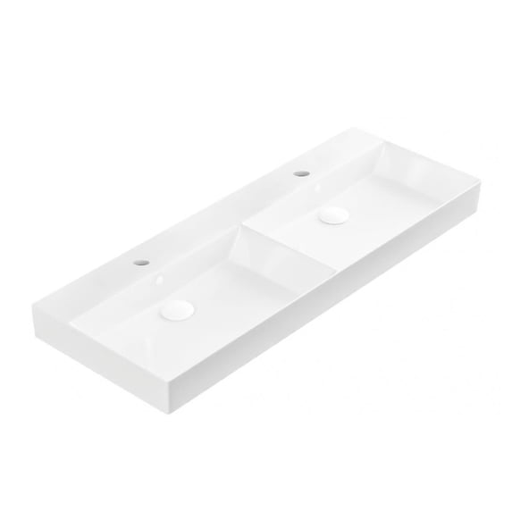 Ws Bath Collections Energy 120.01 Energy 47-3/16" Rectangular Ceramic Vessel Or Wall