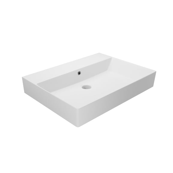 Ws Bath Collections Energy 60.00 WM Energy 23-5/8" Rectangular Ceramic Wall Mounted Or