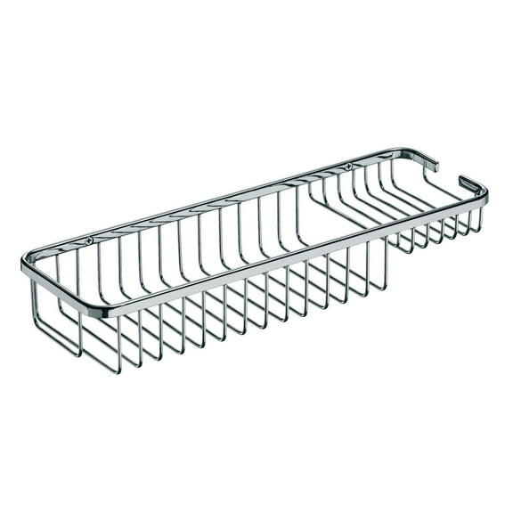 Ws Bath Collections Filo 50022 15.7" Shower Basket From The Filo Collection - Chrome