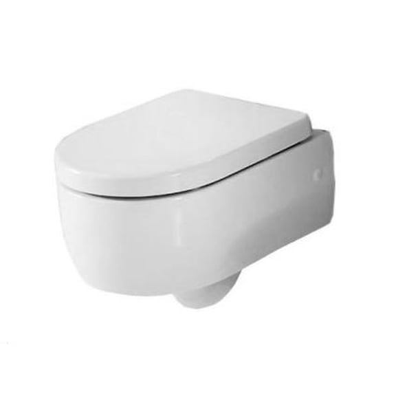 Ws Bath Collections Flo 3115 Flo One-Piece Elongated Wall Mounted Toilet - White