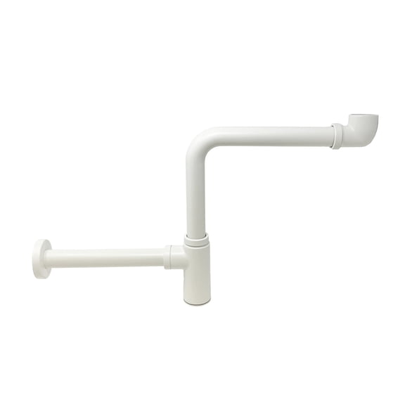 Ws Bath Collections WSBC 53921.09 Wsbc Fittings Decorative P-Trap - White