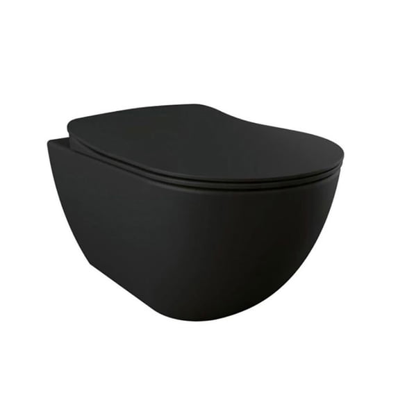 Ws Bath Collections Free Fe320+0903 Free 1.28 Gpf Wall Mounted One Piece Elongated Toilet