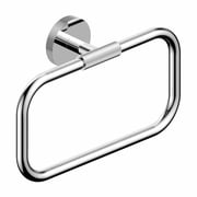 Ws Bath Collections Klass WSBC 256809 CR Klass 8-5/8" Wall Mounted Towel Ring - Chrome
