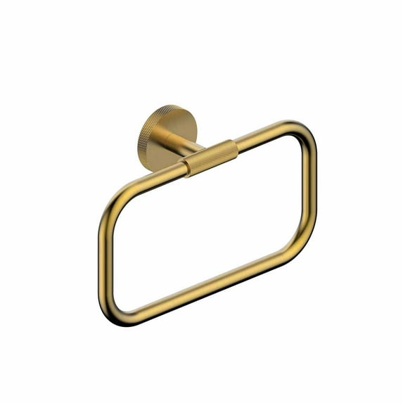Ws Bath Collections Klass Wsbc 256809 Klass 8-5/8" Wall Mounted Towel Ring - Gold