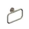 thumbnail image 1 of Ws Bath Collections Klass WSBC 256809 NM Klass 8-5/8" Wall Mounted Towel Ring - Nickel, 1 of 1