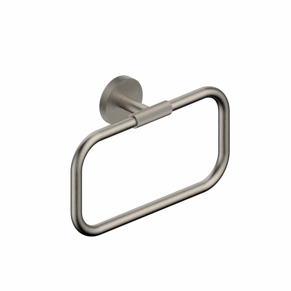 Ws Bath Collections Klass WSBC 256809 NM Klass 8-5/8" Wall Mounted Towel Ring - Nickel