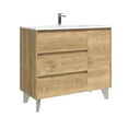 thumbnail image 1 of Ws Bath Collections Lila C100.101 NO Lila 40" Free Standing Single Basin Vanity Set - Wood, 1 of 4