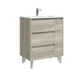 thumbnail image 1 of Ws Bath Collections LILA C70.101 GP Lila 30" Free Standing Single Basin Vanity Set -, 1 of 4