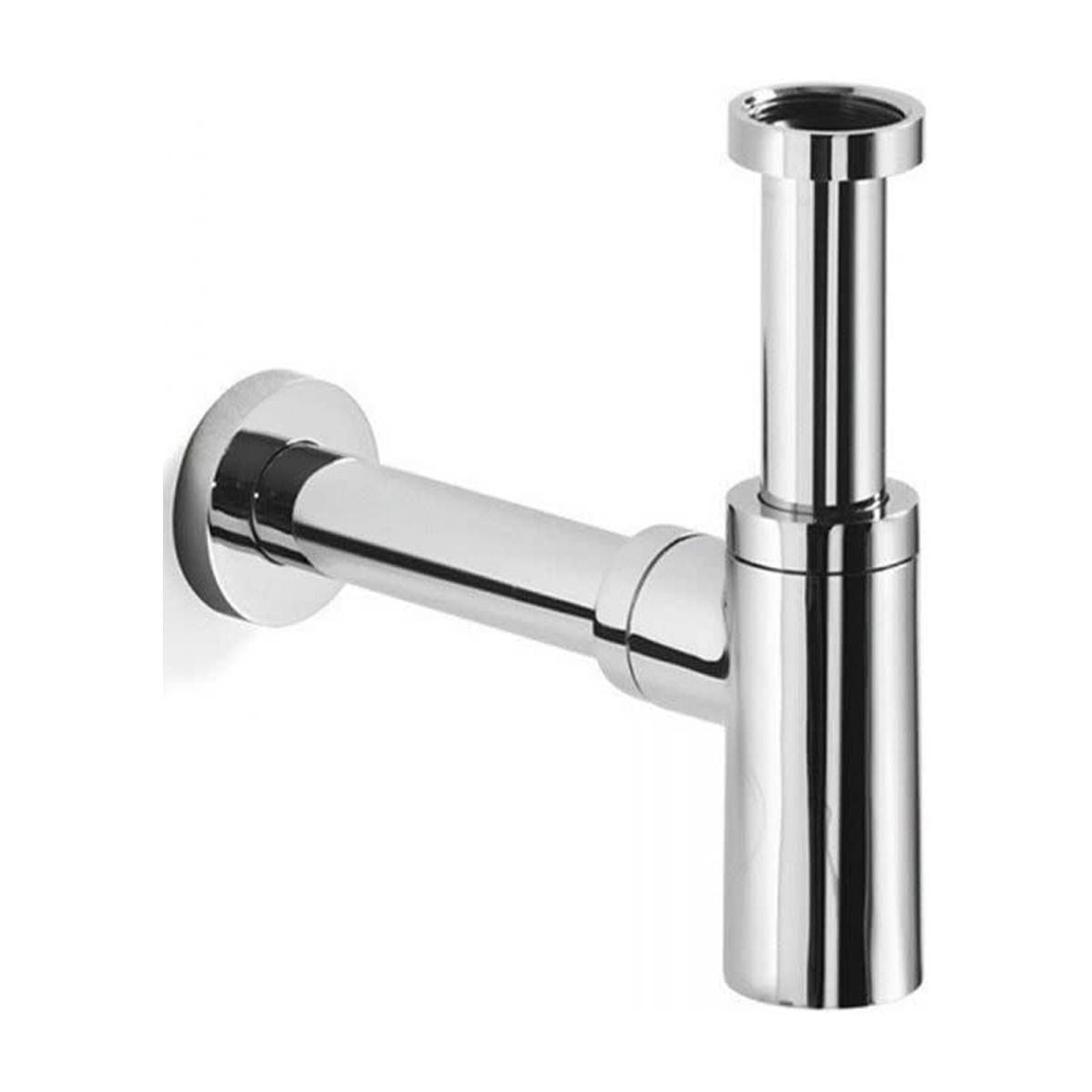 Polished Chrome Decorative Bathroom Sink Trap