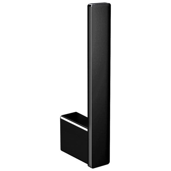 Ws Bath Collections Loft 0505.01 Loft Wall Mounted Euro Toilet Paper Holder - Black