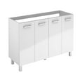 thumbnail image 1 of Ws Bath Collections Logic 120 Logic Vanities 48" Double Vanity Cabinet Only - White, 1 of 7