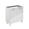 thumbnail image 1 of Ws Bath Collections Logic 80 WG Base Logic Vanities 31-1/2" Single Vanity Cabinet Only -, 1 of 7