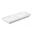thumbnail image 1 of Ws Bath Collections Luxury 120.00 Luxury 47" Rectangular Ceramic Drop In Or Wall Mounted, 1 of 4
