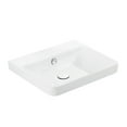 thumbnail image 1 of Ws Bath Collections Luxury 50.00 WG Luxury 19-11/16" Rectangular Ceramic Drop In Or Wall, 1 of 4