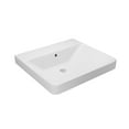 thumbnail image 1 of Ws Bath Collections Luxury 50.00 WM Luxury 19-11/16" Rectangular Ceramic Drop In Or Wall, 1 of 4