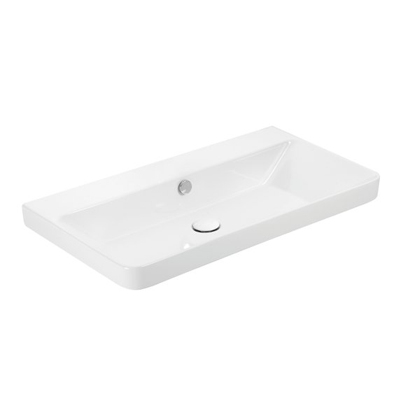 Ws Bath Collections Luxury 80.00 WG Luxury 31-11/16" Rectangular Ceramic Drop In Or Wall